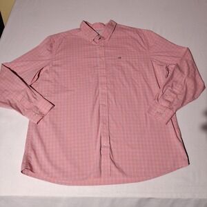 Southern Tide Classic Fit Plaid Long Sleeve Button Down Shirt Men's XXL - Spot